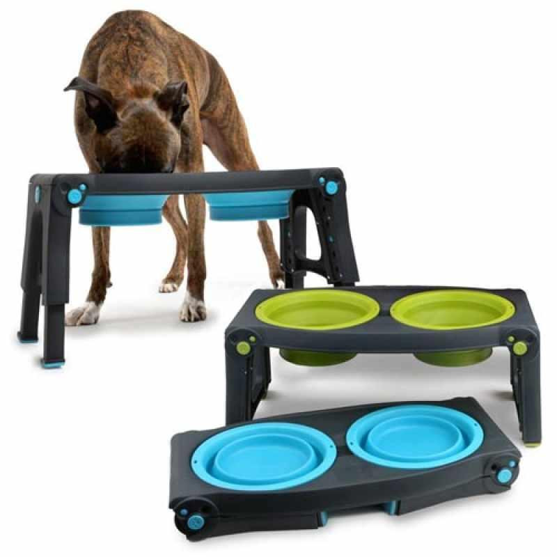 Двойная миска на складной регулируемой подставке для собак Dexas Pet Feeder (Дексас Пет Фидер) Запорожье - изображение 8