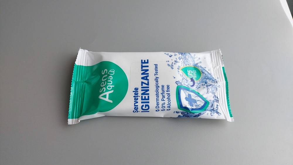 Влажная салфетка  15 шт 