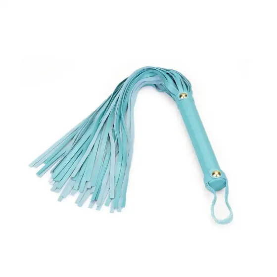 Флоггер Liebe Seele Blue Lamb leather Flogger with Velvet Lining Львов