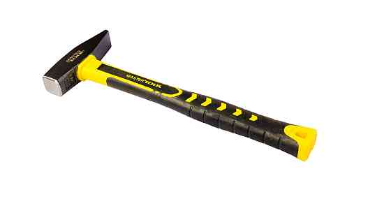 Молоток слюсарний MASTERTOOL 500 г HRC 50 рукоятка фібергласова 310 мм 02-0805 Коломыя