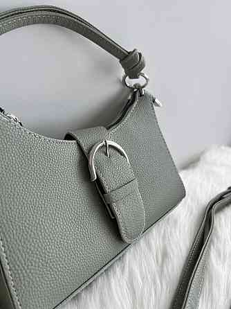 Стильная сумочка клатч багет женская молодежная яркая Турция Крохатушка одяг Фисташковый Киев