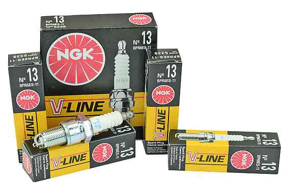 Свечи 2110-2112, 1117-1119, 2170-2172 (8 кл) V-Line 13 с резистором (к-кт 4 шт) NGK зажигания Мукачево