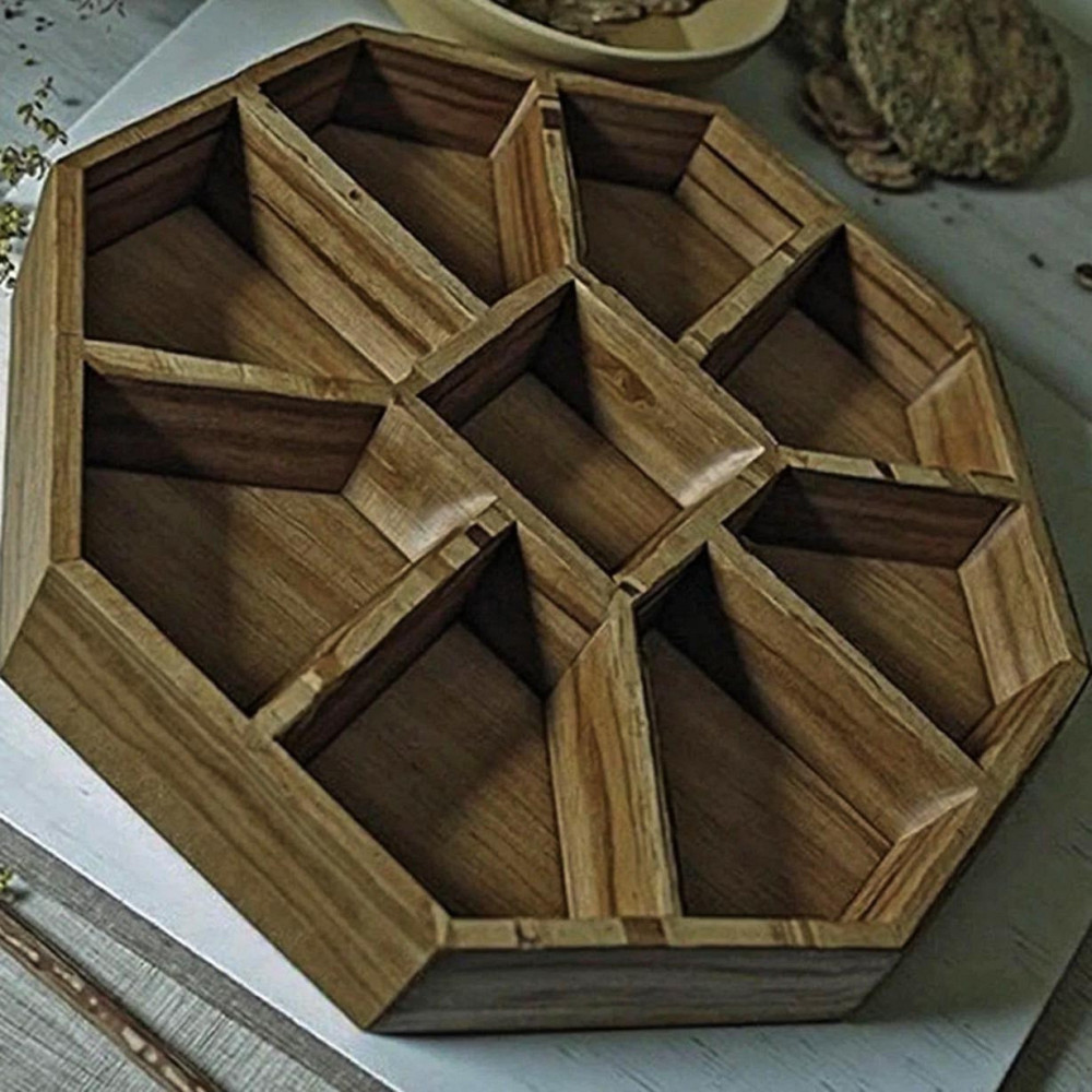 Менажница деревянная 