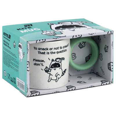 Чашка Kite 370 мл Cupcake racoon (K25-220-3) Вінниця - фото 3