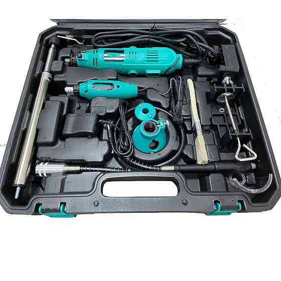 Ручний електричний гравер + гравер Mini 12V з 236 насадками, електричний електричний міні, Дриль гравер LS-69 Львів