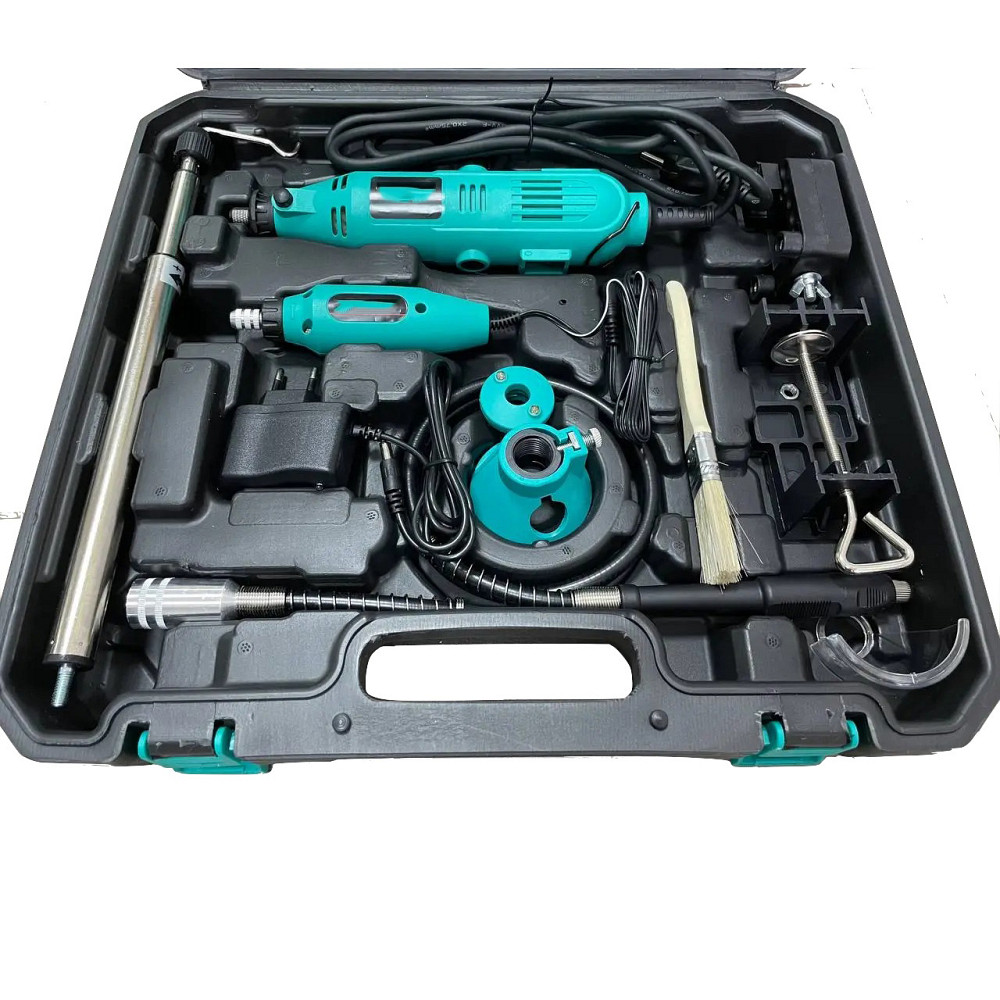 Ручний електричний гравер + гравер Mini 12V з 236 насадками, електричний електричний міні, Дриль гравер LS-69 Львів - фото 2