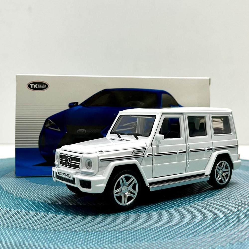 Машина TK Uniion Group Auto Expert Mercedes Gelonendewagen Гелендваген 1:32 Біла (LF - 16127) Чернігів - фото 8