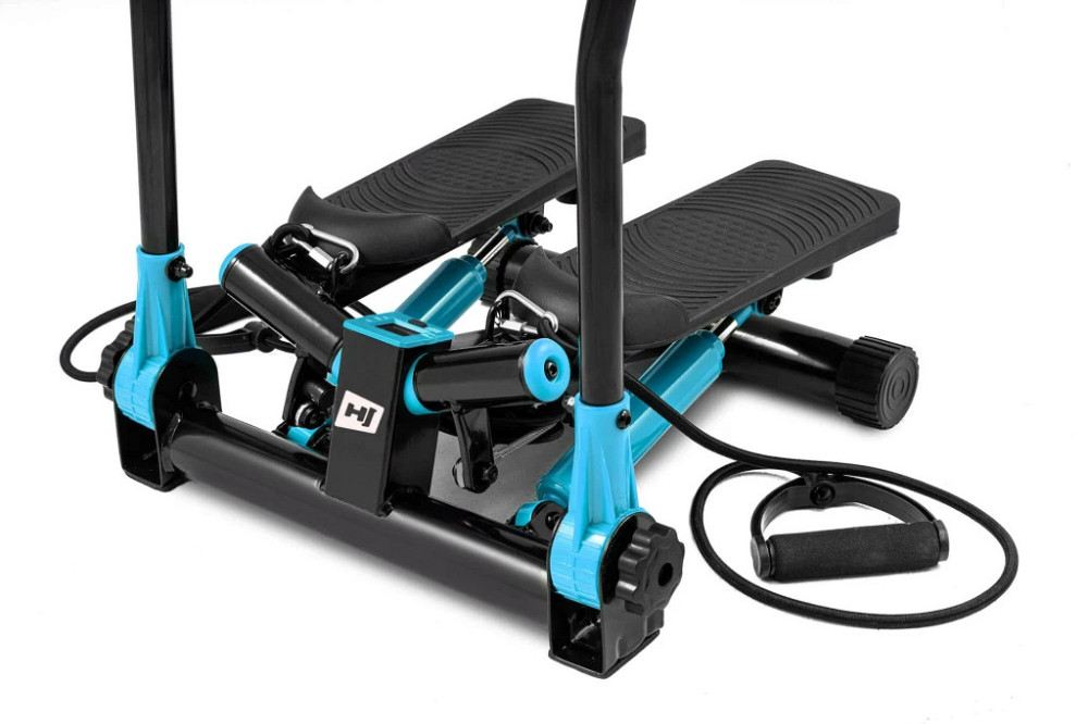 Степпер HS-045S Slim для домашніх тренувань фітнесу, кардіо та схуднення, компактний тренажер для ніг і сідниць Київ - фото 4