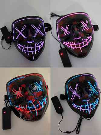 Неонова LED маска для вечірок Луцьк