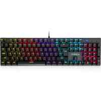 Клавіатура Vinga KBGM-101 LED Red Switch USB Black (KBGM-101 Black) Київ