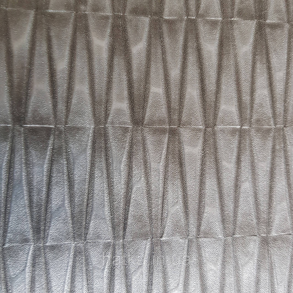 Шпалери вінілові на флізелін Rasch Factory 0.53х10,05 геометрія ромби смуги структурні золото 428414 Київ - фото 2