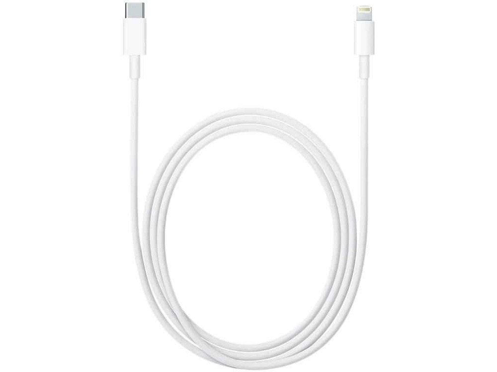 Кабель Type-C-Lightning 6A 1м білий ТМ KMT Київ - фото 1
