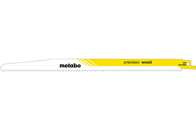 Полотно пилкове для шабельних пил Metabo «PRECISION WOOD», 300 X 1,25 мм 631122000 Коломия - фото 1