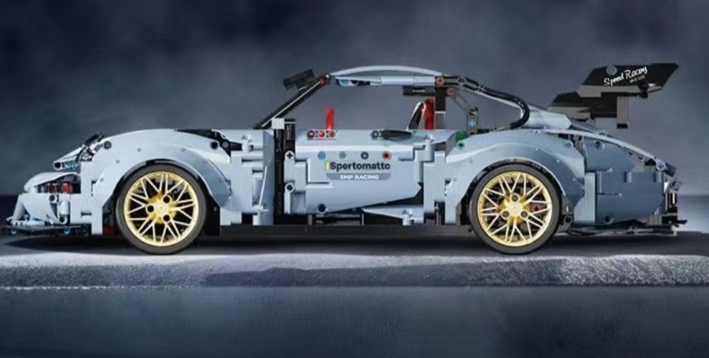 Конструктор машинка  Technic Porsche 911  975 деталей,в маштабі 1:14  975 деталей Порш 911 в коробці Киев - изображение 4