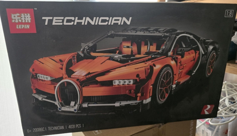 Конструктор Lepin 20086С "Автомобіль Bugatti Chiron" Харків - фото 3