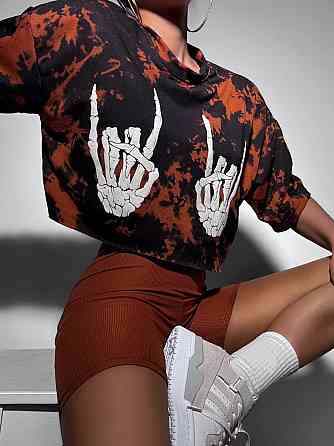 Жіночий літній костюм двійка: топ та шорти двонитка варьонка + трикотаж рубчик Одеса