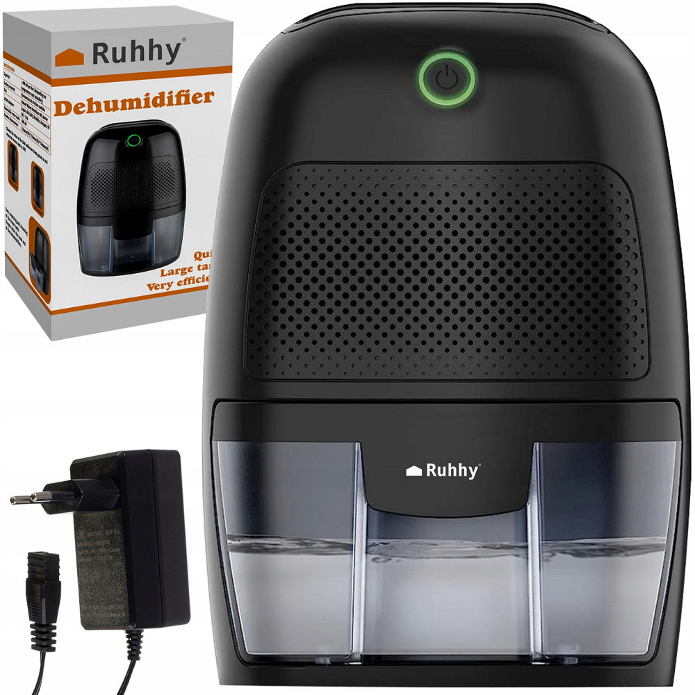 Осушувач та поглинач вологи 48 годин роботи 600 мл Ruhhy (21845) Black Нововолинськ - фото 1