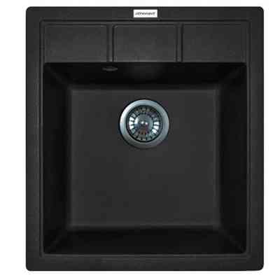 Мойка кухонная Adamant Brick чорний (4824296101203) Вінниця
