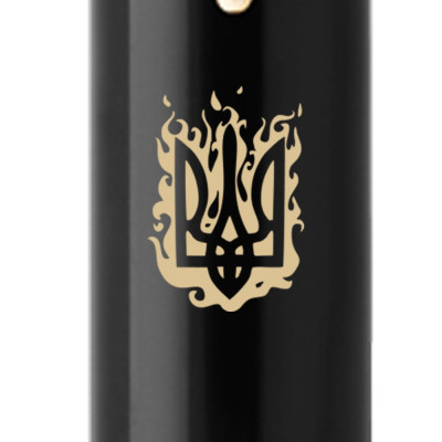 Ручка шариковая Parker IM 17 UKRAINE Black GT BP Огненный Трезубец (22032_T031y) Винница - изображение 2