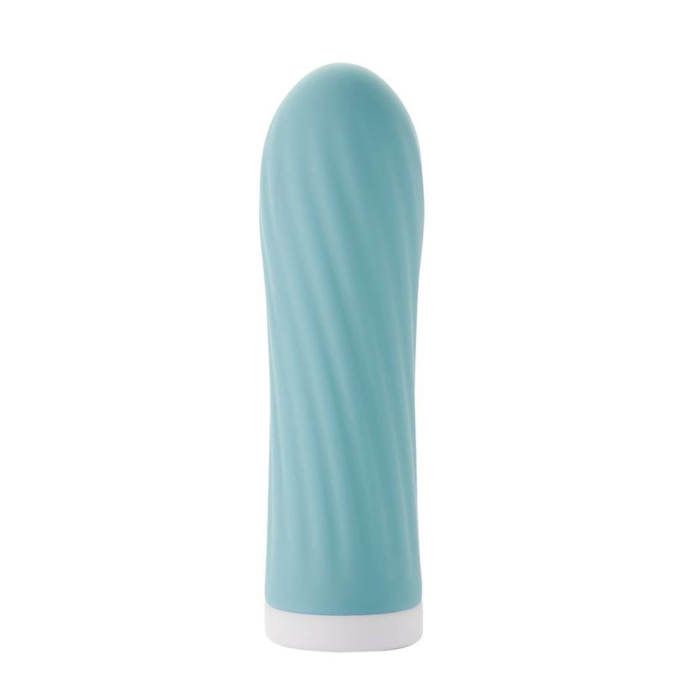 Мини-вибратор для клитора рельефный Sweet Em Velvet Lure, 10 режимов вибрации, голубой Sex Aura Киев - изображение 1