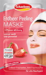 Маска-пілінг для обличчя "Полунична"Schaebens Maske Erdbeer Peeling 2x6ml, 12 ml Львів - фото 1