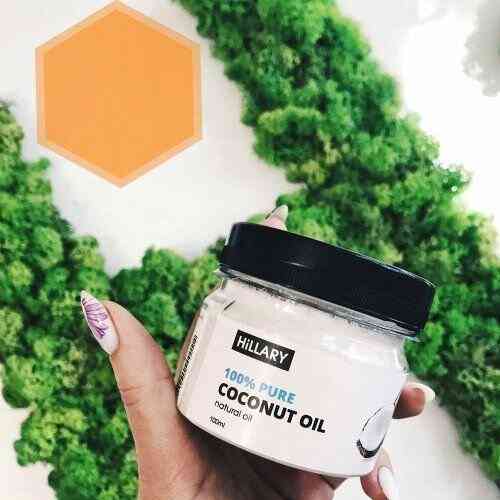 Рафінована кокосова олія HILLARY Pure Coconut Oil 100 мл 4820209070521 Вінниця