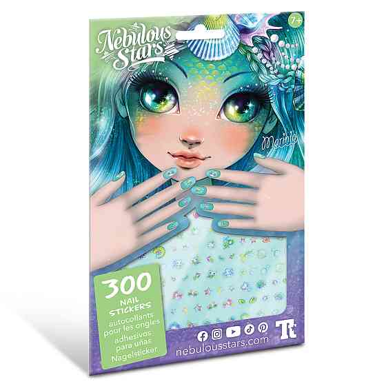 Набір наліпок на нігті – Боді-арт: Зоряна краса Дніпро