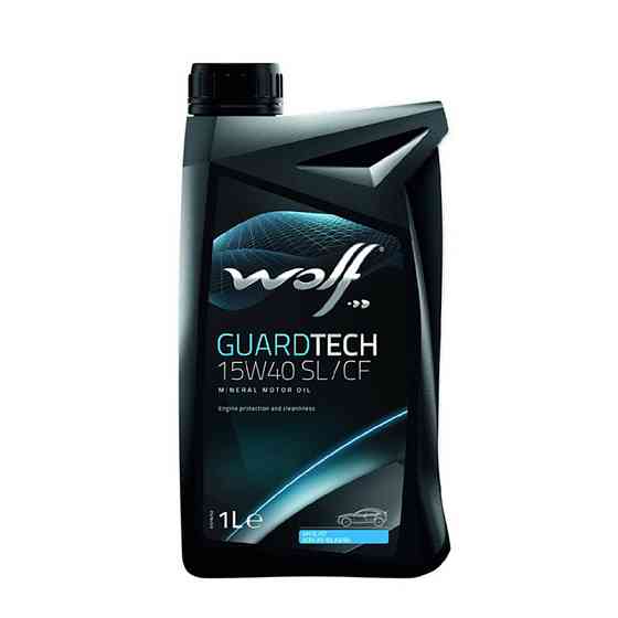 Моторне масло Wolf Guardtech 15W-40 1л Львів