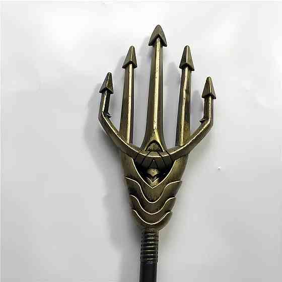 Косплей тризуб Аквамен RESTEQ 1:1 — реалістичний реквізит 145 см з Ліги Справедливості для косплею та колекції Київ