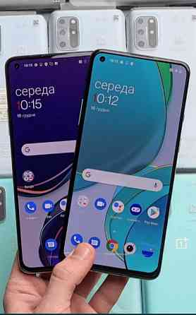 Смартфон One Plus 8T 12/256Gb Lunar Silver /Aguamarine Green Київ