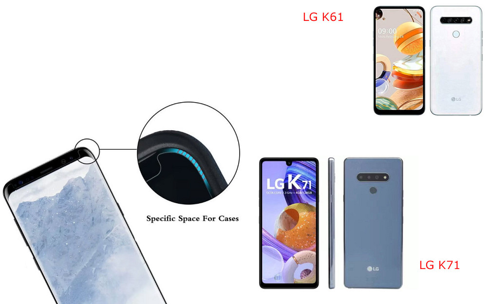 Захисне скло HyperGlass Pro для LG K61, LG K71 – максимальна чутливість та захист Київ - фото 3