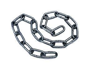 Ланцюг чорний д5мм 2.5м Харків - фото 1