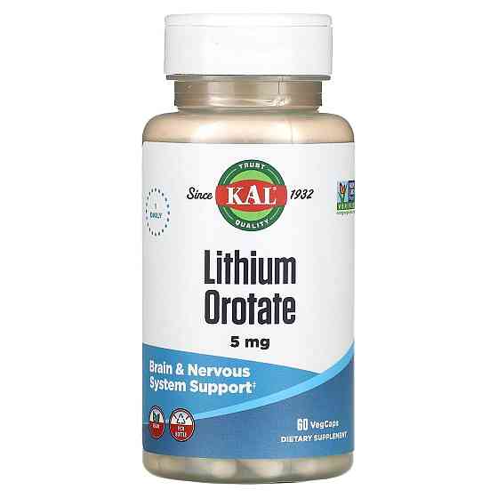 Літій KAL Lithium Orotate 60 капс Київ