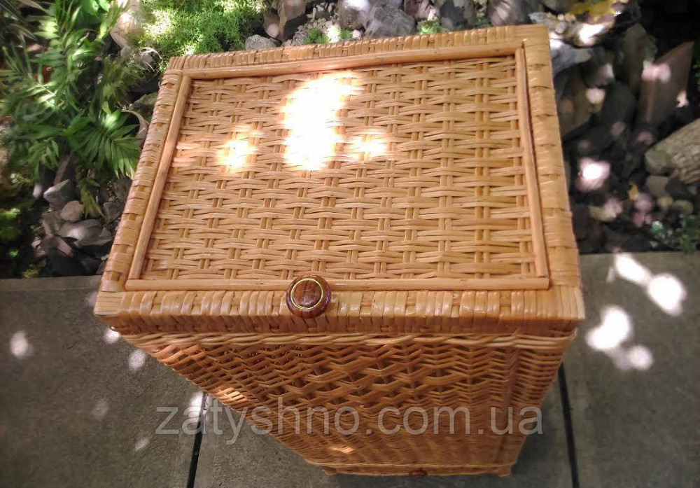 Ящик великий з шухлядою плетений натуральний Київ - фото 4