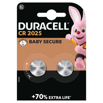 Батарейка Duracell CR 2025 / DL 2025 * 2 (5000394203907 / 5008922) Винница - изображение 2