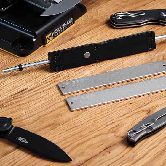 Work Sharp набір змінних пластин Coarse Diamond (320/400) для точилки WSBCHPAJ-PRO, 2 шт Київ