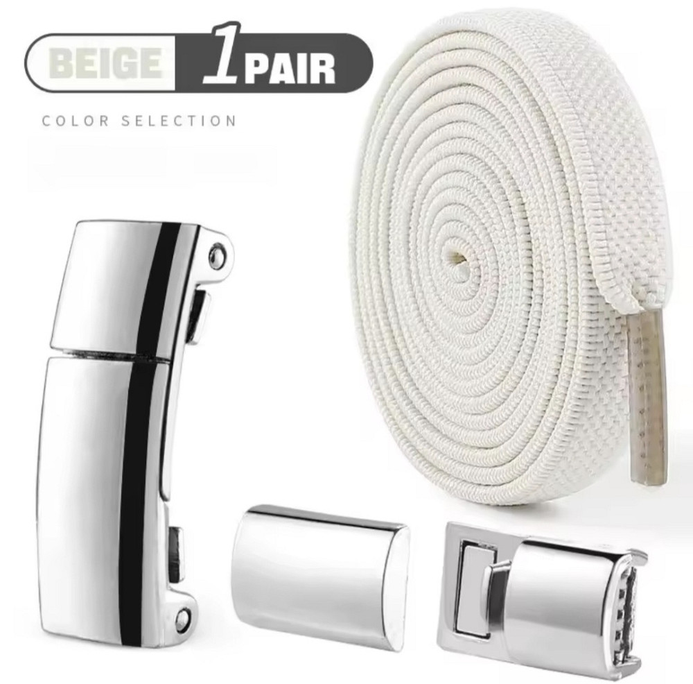 Еластичні шнурки без зав'язок з магнітними застібками Сміла - фото 1