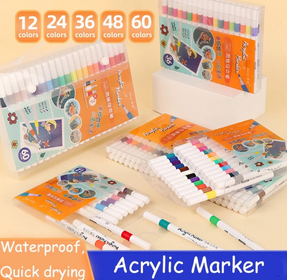 Акриловые Маркеры для разных типов поверхности 36 Шт Киев - изображение 1