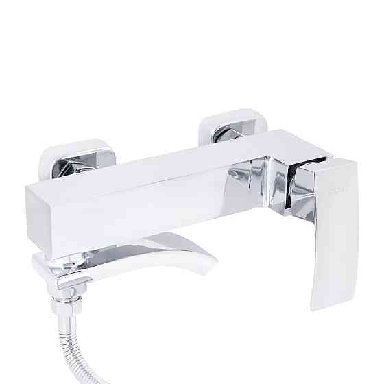 Смеситель для ванны Qtap Swan Cascada с поворотным изливом (c душевым гарнитуром) QTSWA260CRM45565 Chrome Киев