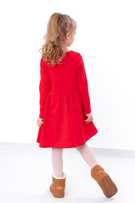 Платье для девочки теплое 