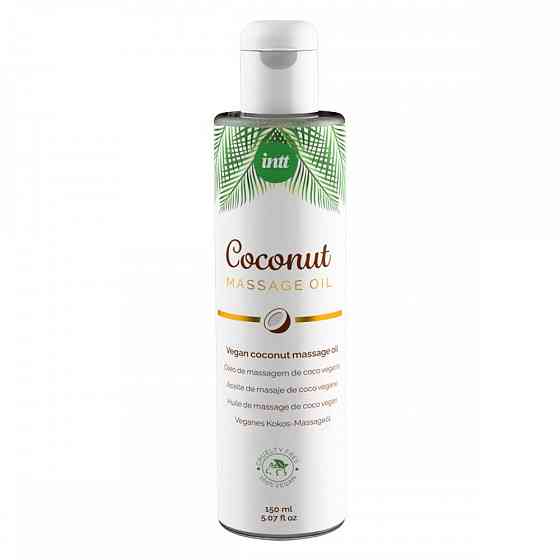 Олія для масажу Intt Coconut, 150 мл, з ароматом кокосу Sex Aura Київ