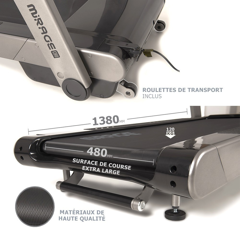Беговая дорожка Toorx MIRAGE-C80 (MIRAGE-C80) Київ - фото 4