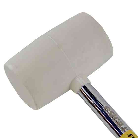 Sigma Киянка резиновая белая 450г металлическая обрезиненная рукоятка SIGMA (4317421) Коломыя