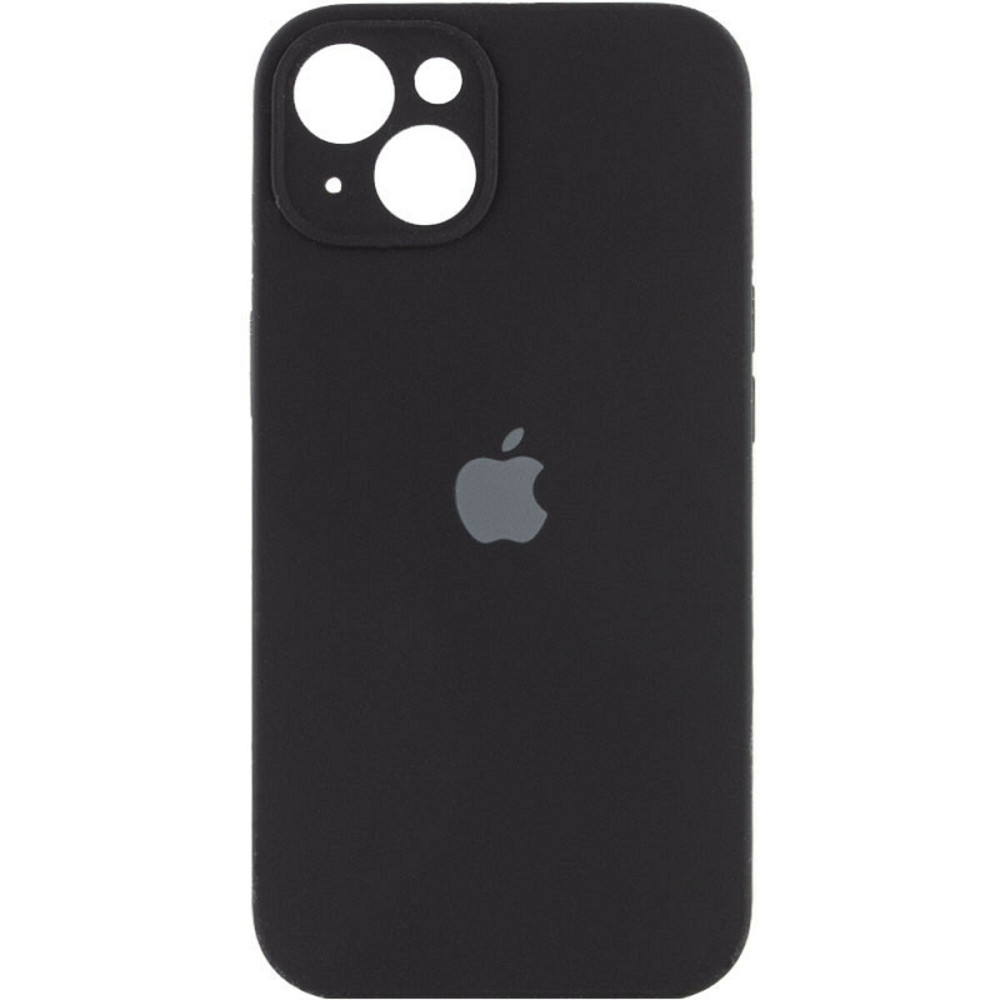 Чохол для смартфона Silicone Full Case AA Camera Protect for Apple iPhone 13 14,Black Київ - фото 1