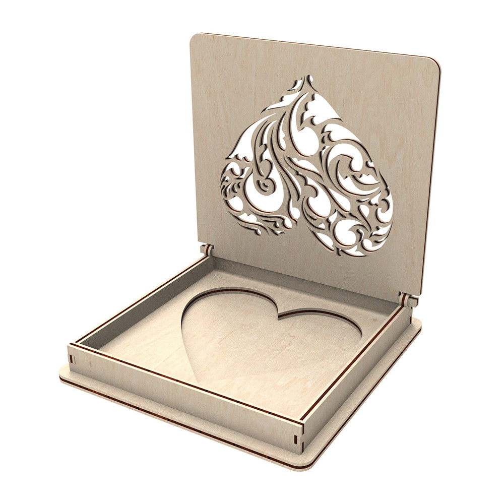 Шкатулка для колец 98х98 мм Киев - изображение 1