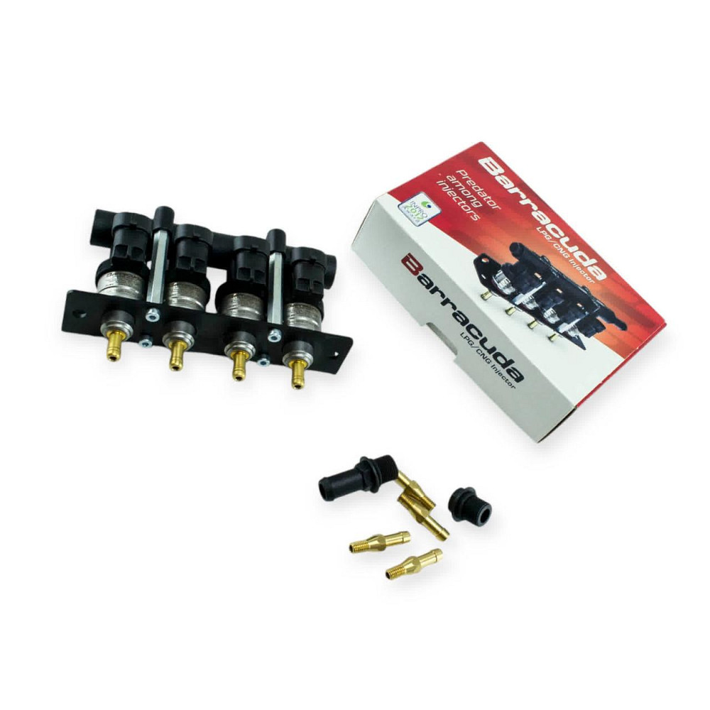 Форсунки barracuda 4 цил. с планкой (универсальные) Мукачево - изображение 1