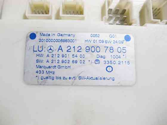 Mercedes-Benz  A2129007805 Блок управління Keyless-Go GLK X204 CLS C218 SLS C197 E-Class C207 C-Class W204 Одеса