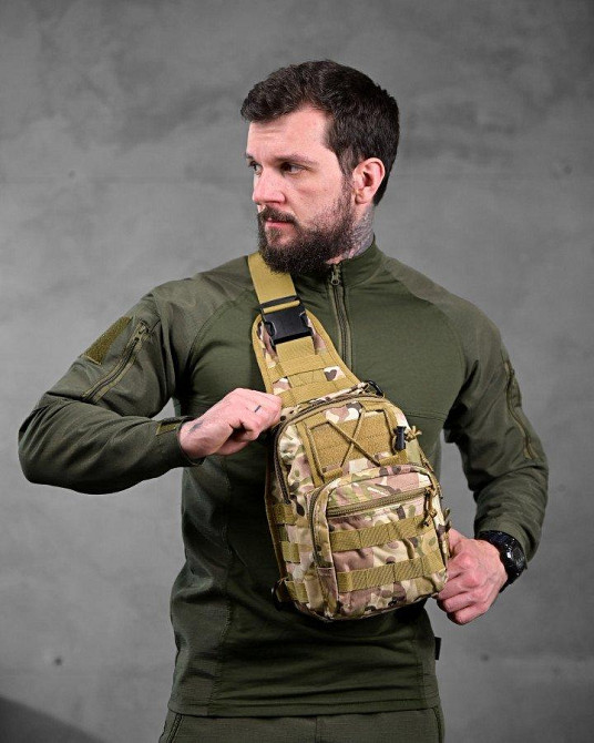 Тактична сумка нагрудна triada мультикам Одеса - фото 1