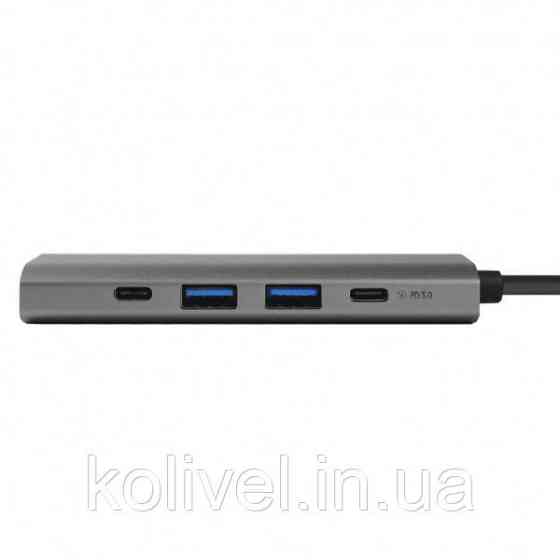 Док-станція USB3.2 Type-C --> HDMI/USB 3.2x2/USB-C/PD 80W 5-in-1 DSC-502 CHIEFTEC (DSC-502) Київ