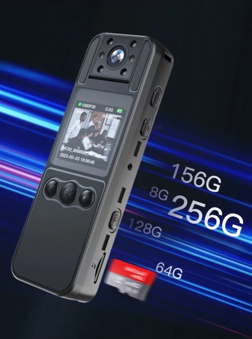 Нагрудная камера WH82 1080 FHD с поворотным объективом Киев - изображение 4